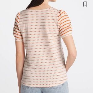 Pink Clover Juneau Short Sleeve Knit Top NWOT Size M